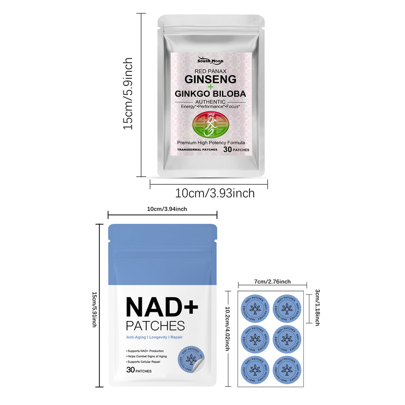 60pcs Combo NAD+ & Red Panax G - đánh giá và giá Ginger Tea