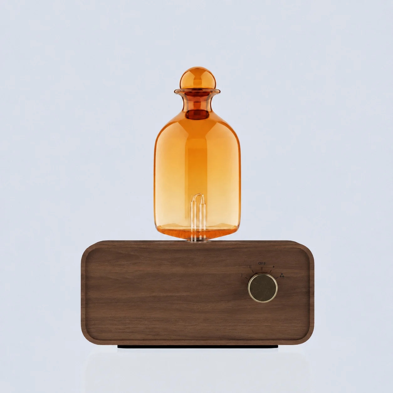 Amber Glass Nebulizing Diffuse - đánh giá và giá Lavender Oil
