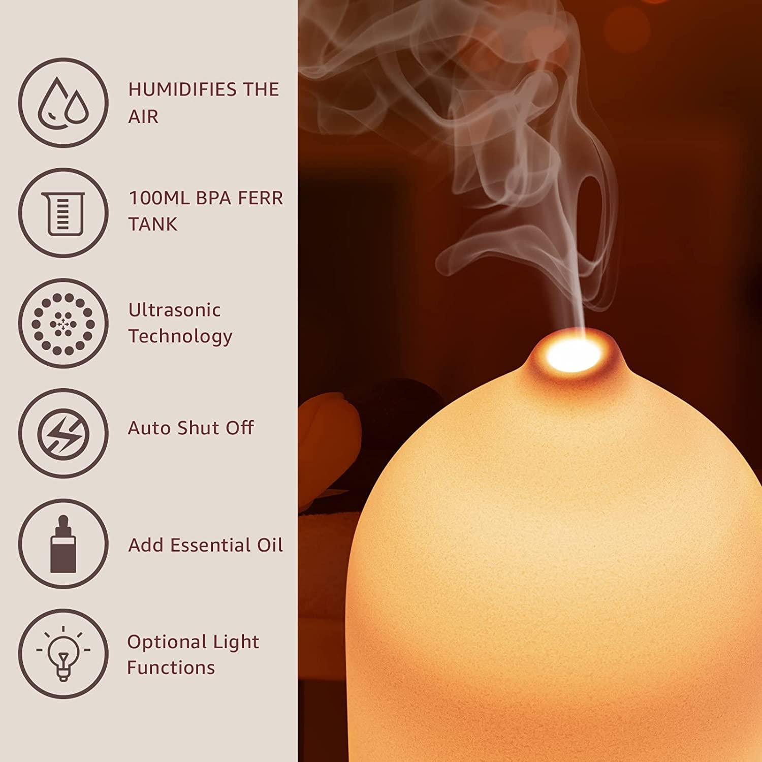 100ml Ceramic Essential Oil Di - đánh giá và giá Lavender Oil