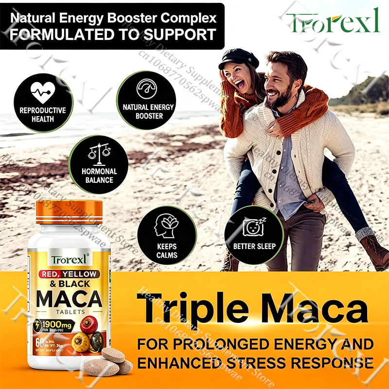 Natural Maca Root Tablets-Supp - đánh giá và giá Ginger Tea