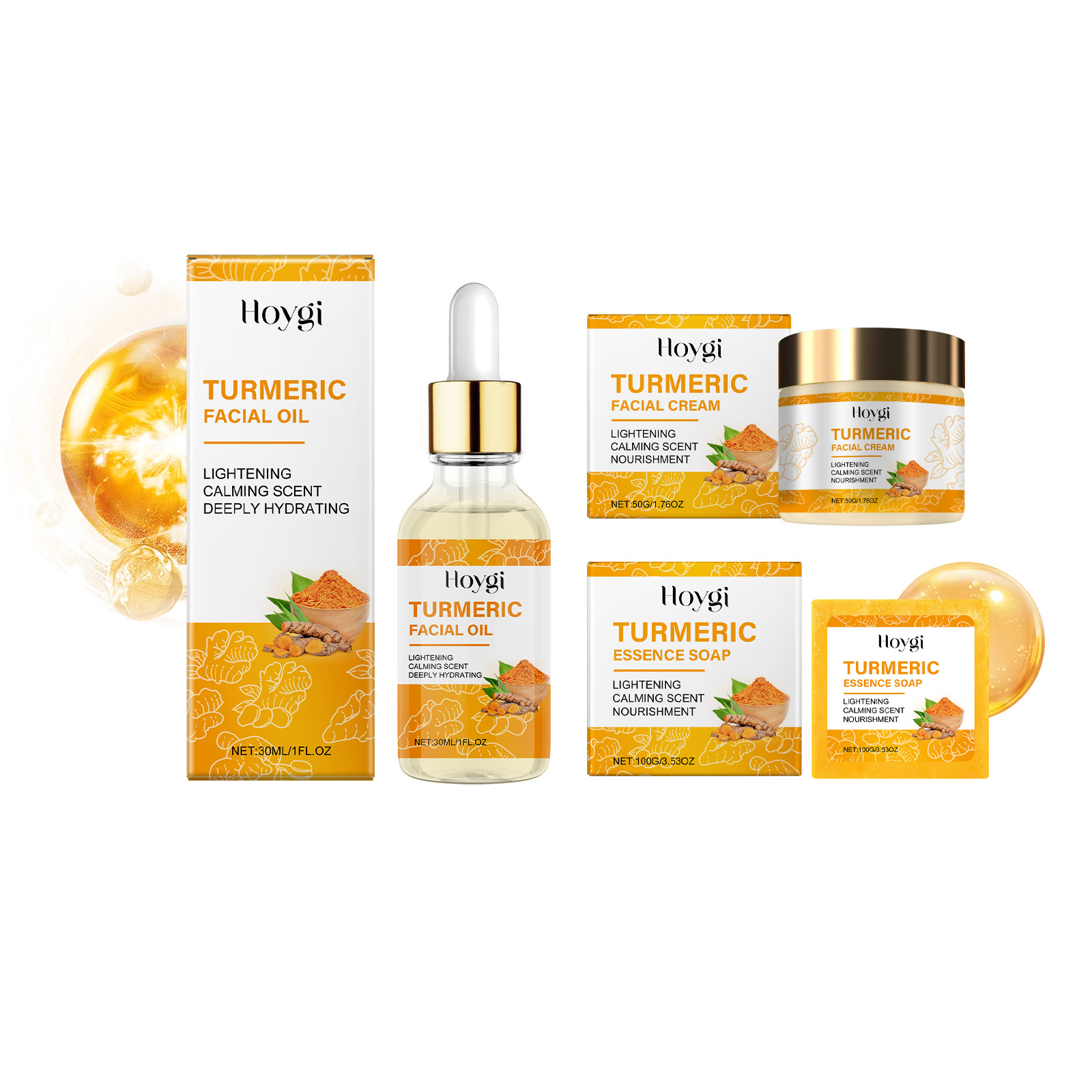 Turmeric Skincare Set Body Soa - đánh giá và giá Turmeric