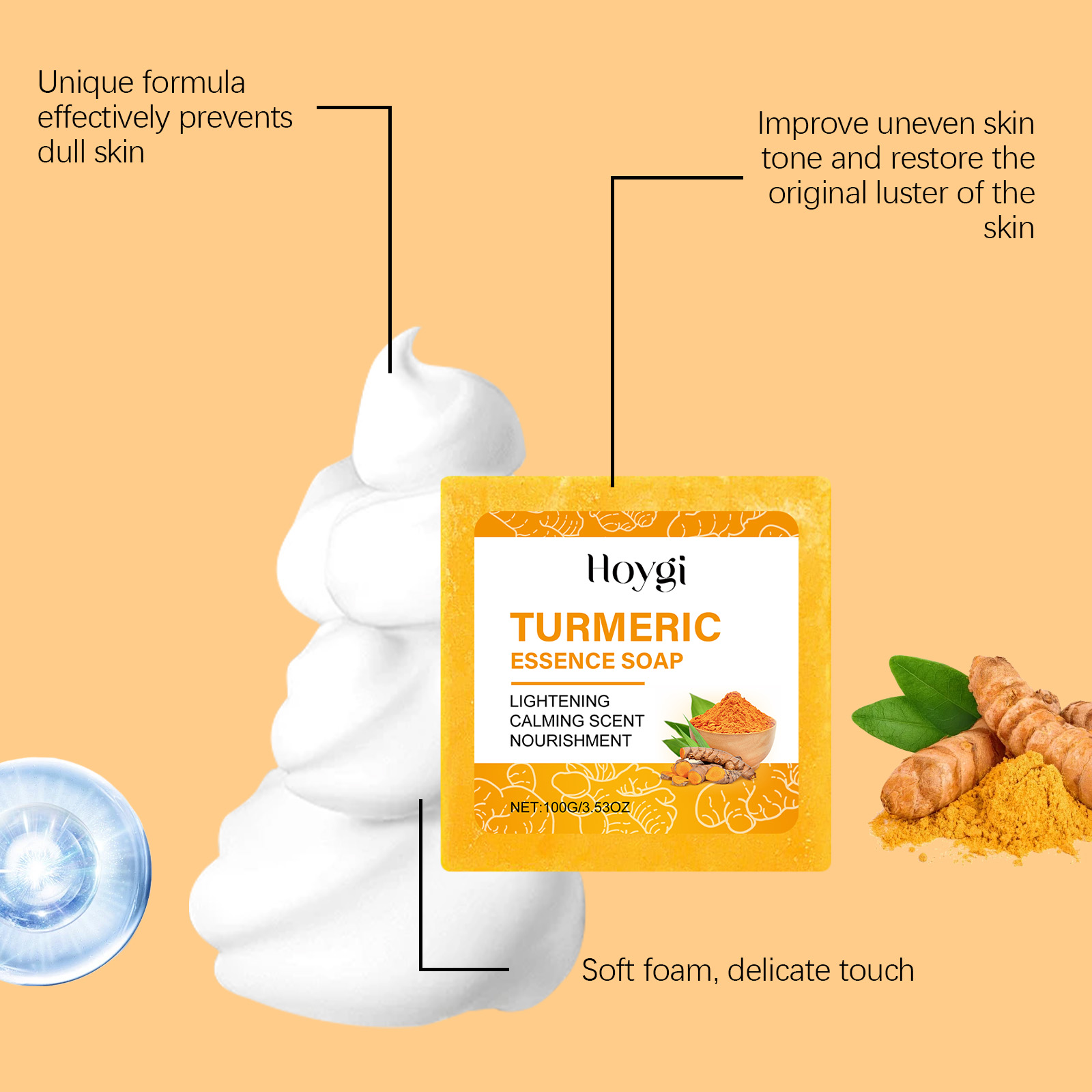 Turmeric Skincare Set Body Soa - đánh giá và giá Turmeric