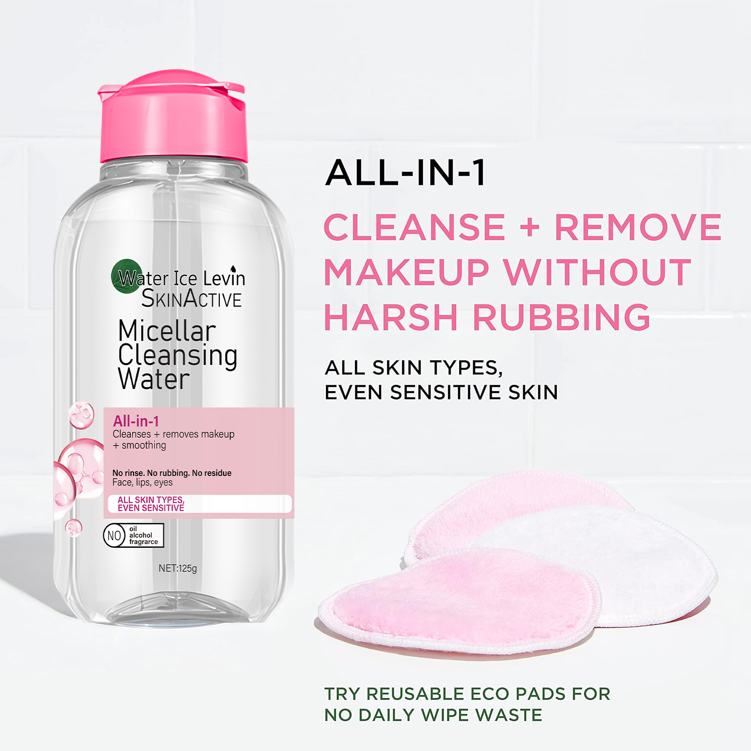 Water Ice Levin Micellar Water - đánh giá và giá Echinacea