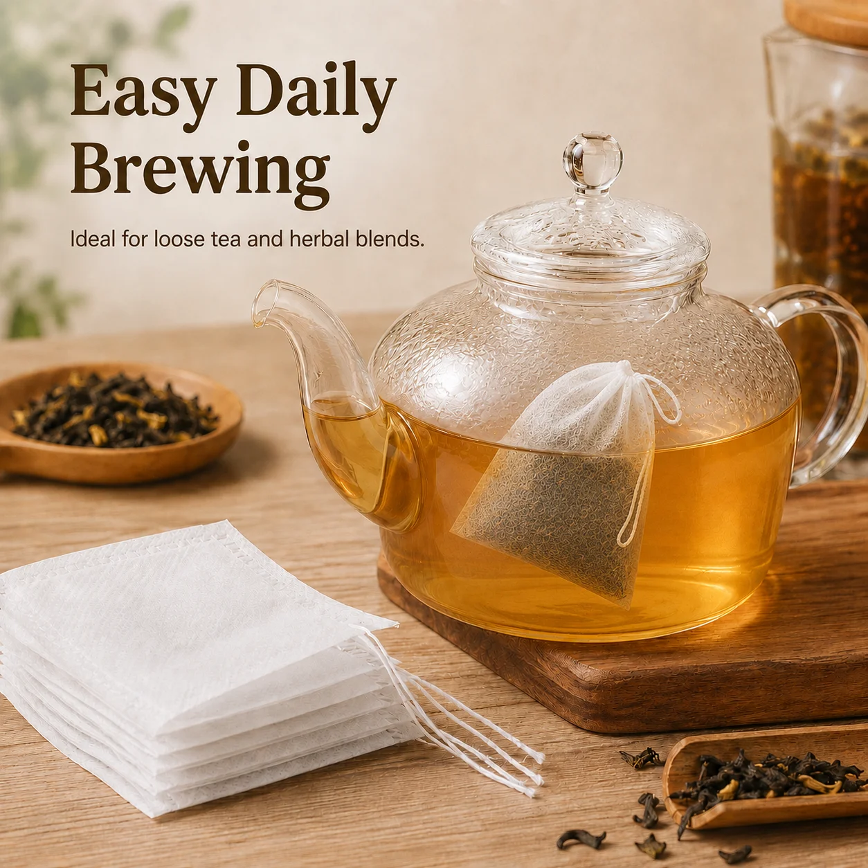 100PCS Disposable Drawstring T - đánh giá và giá Herbal Tea